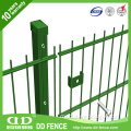 Galvanized twin wire mesh fence/Twin wire galvanized 2d fence panel